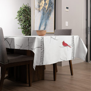 Nappe Vacances hiver simple Red Cardinal Birger Tree