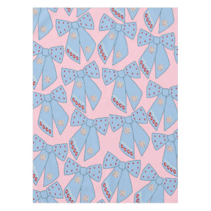 Nappe Vaches Roses Et Bleues