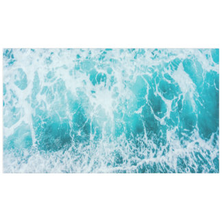 Nappe Vagues tropicales de l'océan bleu