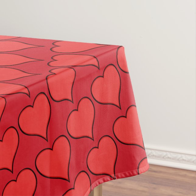 Nappe Valentine's Tablecloth Custom Valentine's Decor (In Situ)
