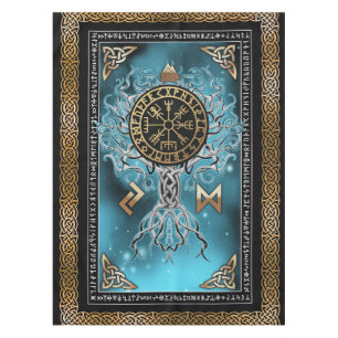 Nappe Vegvisir Yggdrasil Rune Viking Norvégien