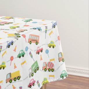 Nappe Véhicules de transport Blanc