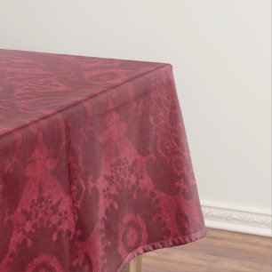 Nappe Velours embouti vintage William Morris Acorn