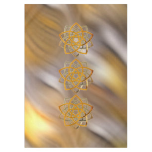 Nappe Venusblume Duo Or Argent antique + vos idées