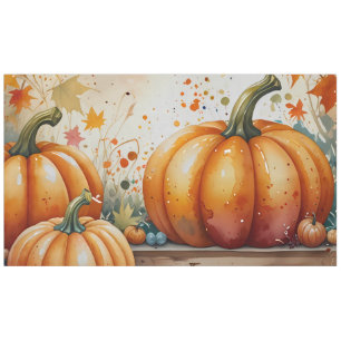 Nappe Vibes Citrouilles d'Halloween