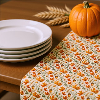 Nappe Vignes Élégantes d'Automne et Citrouilles pour Tha