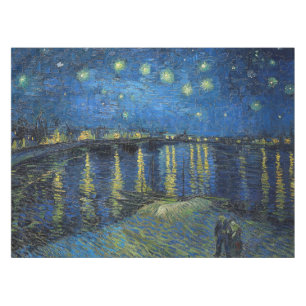 Nappe Vincent van Gogh - Nuit étoilée sur le Rhône