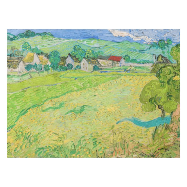 Nappe Vincent van Gogh - Vue des Vessenots près d'Auvers (Devant (Horizontal))