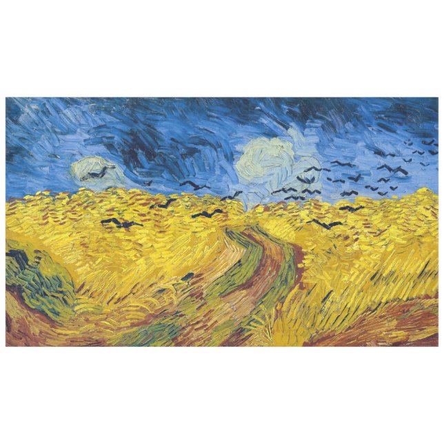Nappe Vincent van Gogh - Wheatfield with Crows (Devant (Horizontal))
