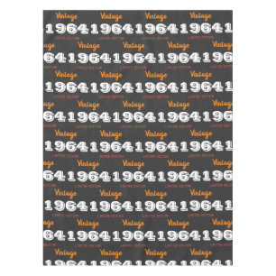 Nappe Vintage 1964 édition limitée 60e cadeau d'annivers