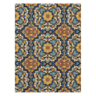 Nappe Vintage Art Nouveau Deco Majolica Floral Craftsman