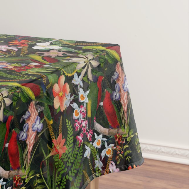 Nappe Vintage Perrot Jungle 1 Motif (In Situ)