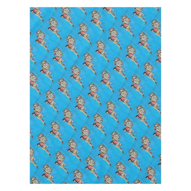 Nappe Vintage Rockabilly Fairy (Devant)