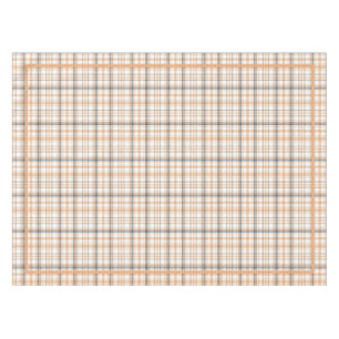 Nappe Vintage tartan motif blanc gris blanc nom