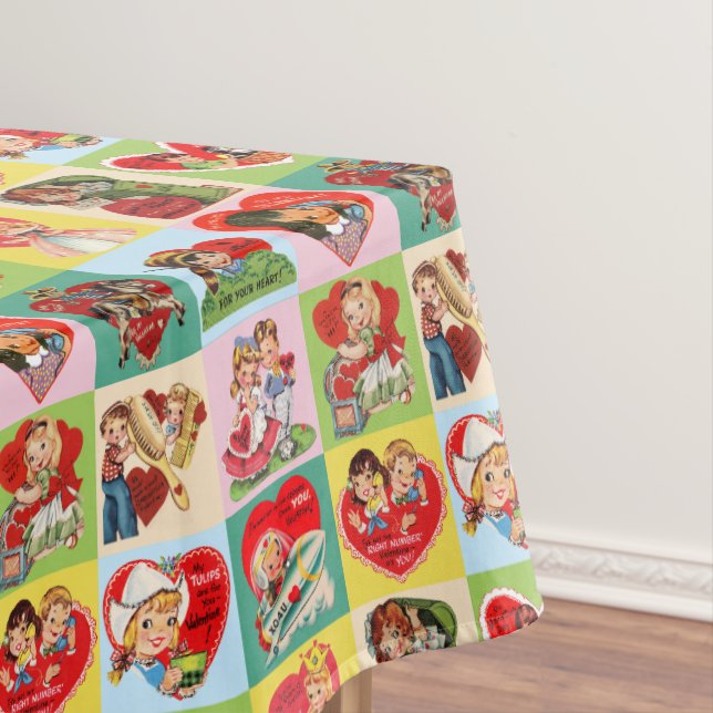 Nappe Vintage Valentine Patchwork (In Situ)