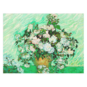 Nappe Vintage Vincent Van Gogh Roses (1890)