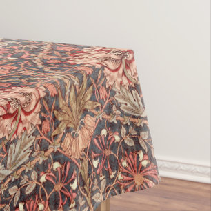 Nappe Vintage William Morris Honeysuckle modèle floral