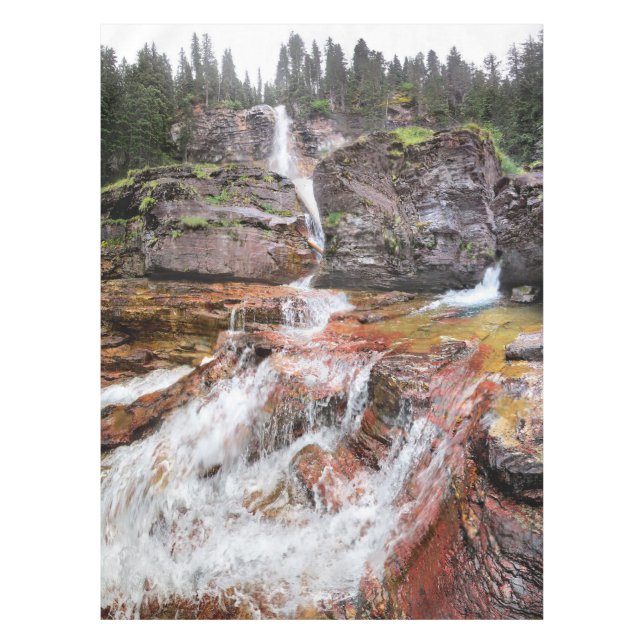 Nappe Virginia Falls - Parc national des Glaciers (Devant)