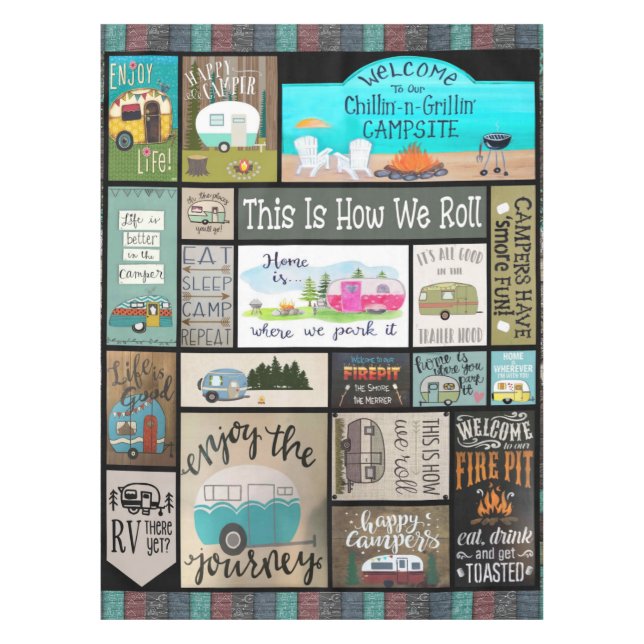 Nappe Voici comment nous roulons (Devant)