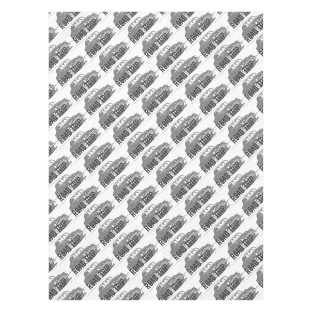 Nappe Voiture Vintage Voyage (Devant)