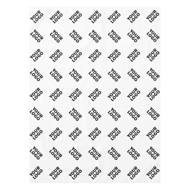 Nappe Votre logo | Motif répété de substitution simple (Devant)