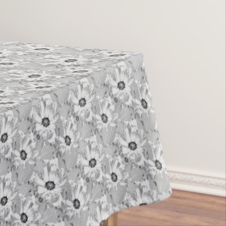 Nappe White flowers on light gray.