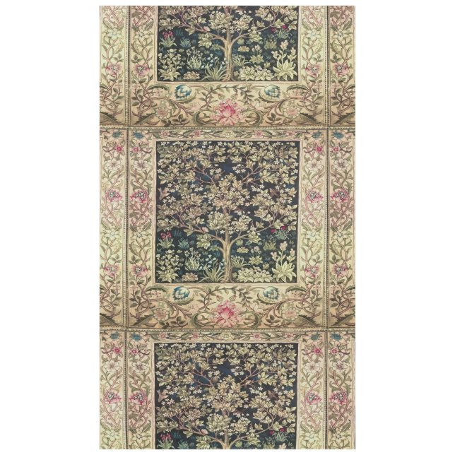 Nappe Willam Morris de beaux designs et créations, Vint (Devant)