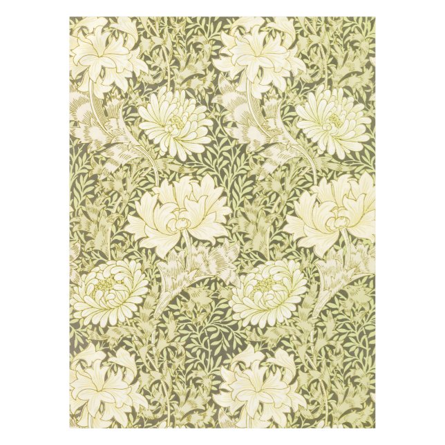 Nappe William Morris Chrysanthemum Motif floral (Devant)