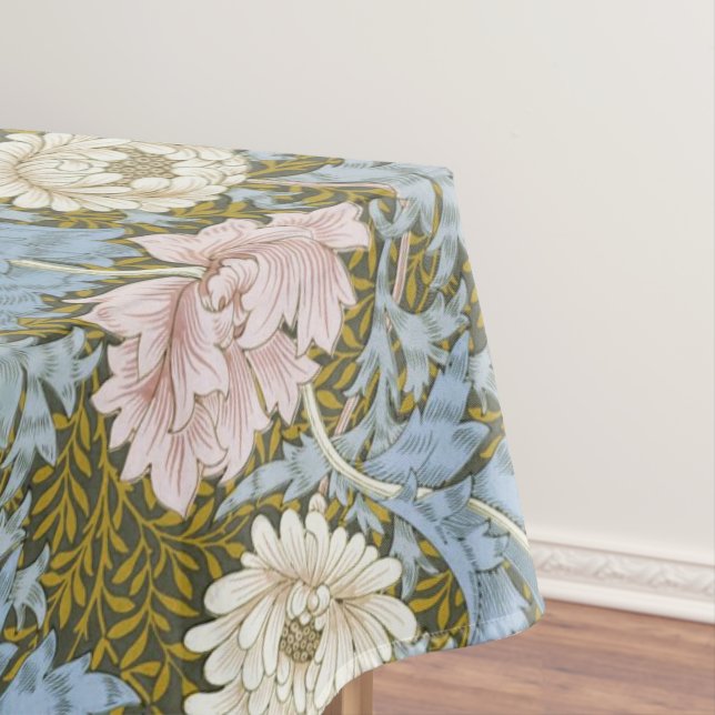 Nappe William Morris Chrysanthemum Motif floral Folia (In Situ)