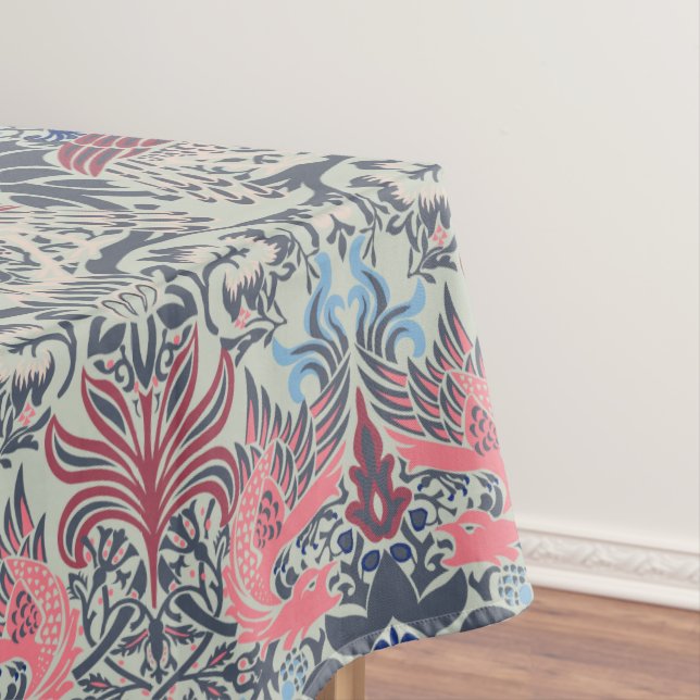 Nappe William Morris Peacock et Dragon (In Situ)