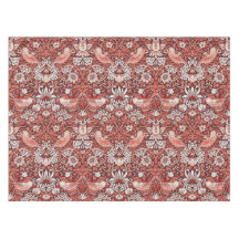 William Morris Strawberry Thief Oiseau en Terracot