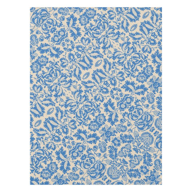 Nappe William Morris Venetian Flower Damask Brocade (Devant)