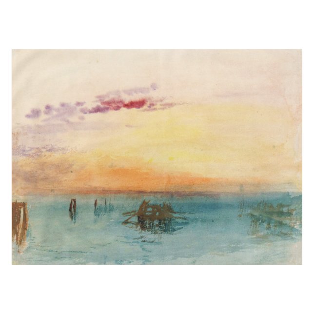 Nappe William Turner - La lagune près de Venise au couch (Devant (Horizontal))