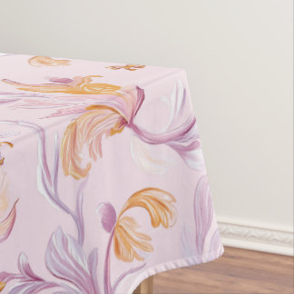 Nappes florales floues