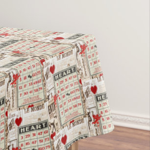 Nappes Saint-Valentin Vintage