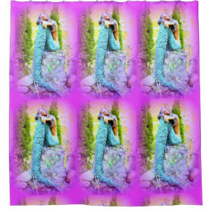 napping blue-tail mermaids pattern