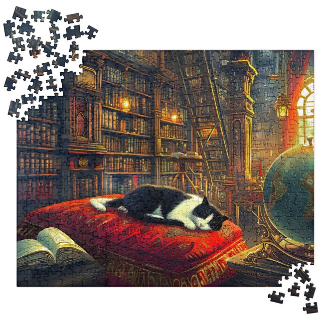 Napping Cat Puzzles for Adult 500 Pieces Mom Gift (Creator Uploaded)