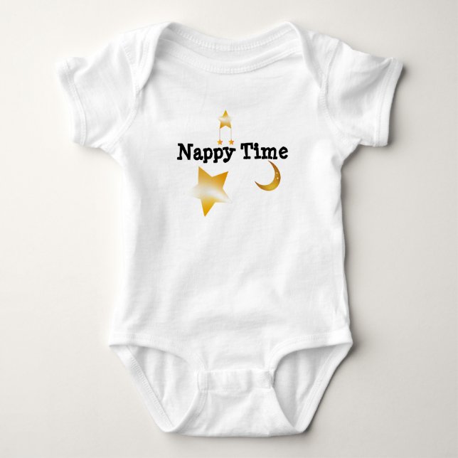 nappy time baby bodysuit (Front)