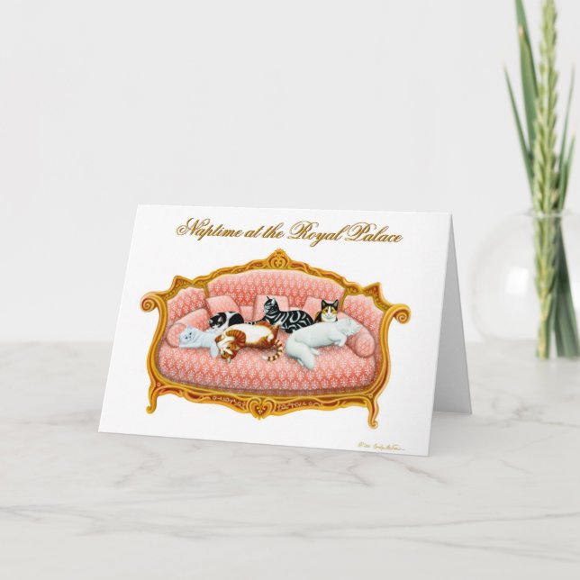Naptime at the Palace Card (Front)