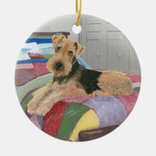 Naptime Ceramic Ornament
