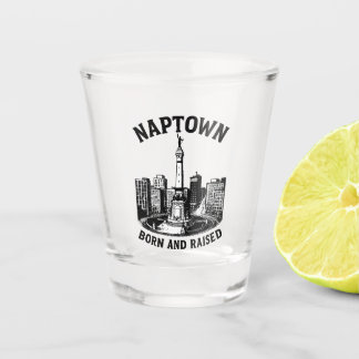 Naptown Indianapolis Indiana Glassware Shot Glass