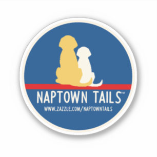 Naptown Tails Chiens Vinyl Sticker