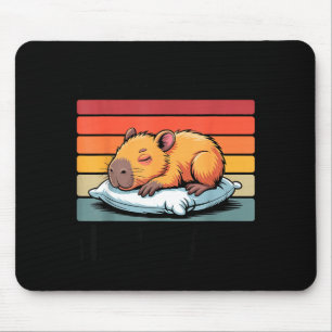 Napybara For Men Women Cute Capybara Sleeng Nap Lo Mouse Pad