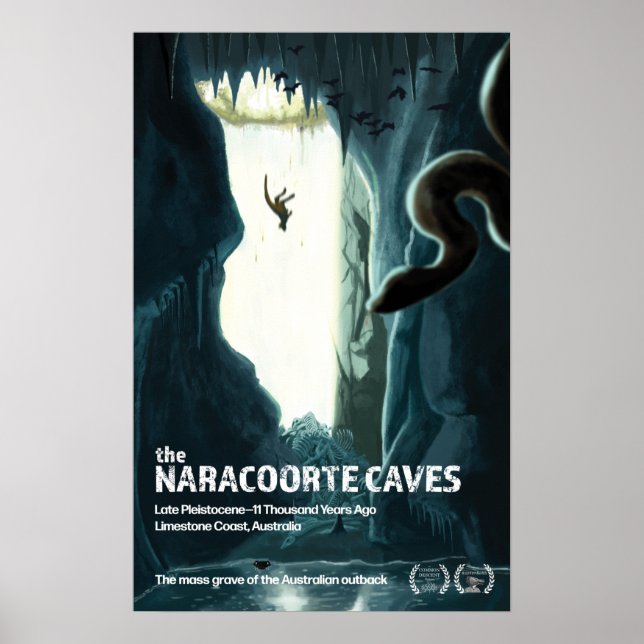 Naracoorte Caves Poster (Front)
