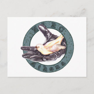 NARC-Athena unit badge postcard