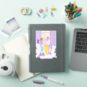 Narcissist Custom Cut Stickers