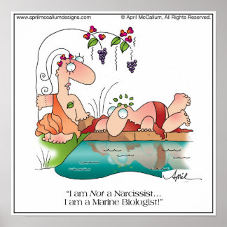 NARCISSIST Print by April McCallum