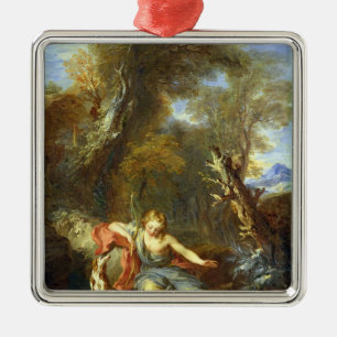 Narcissus, 1728 metal ornament