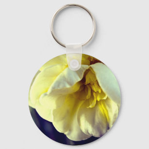 Narcissus Daffodil Keychain