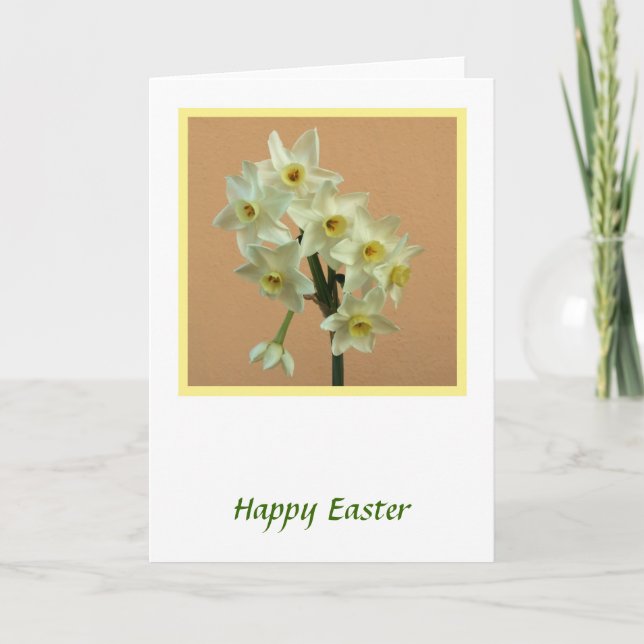 Narcissus Easter Card (Front)